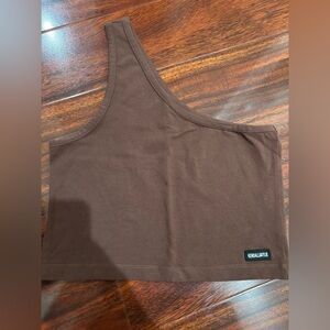 Kendall & Kylie Brown top size medium